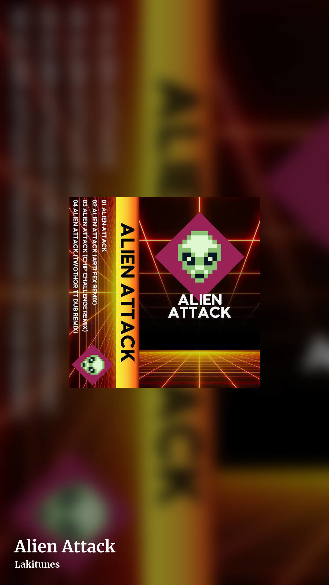 Alien Attack by Lakitunes, story clean share image