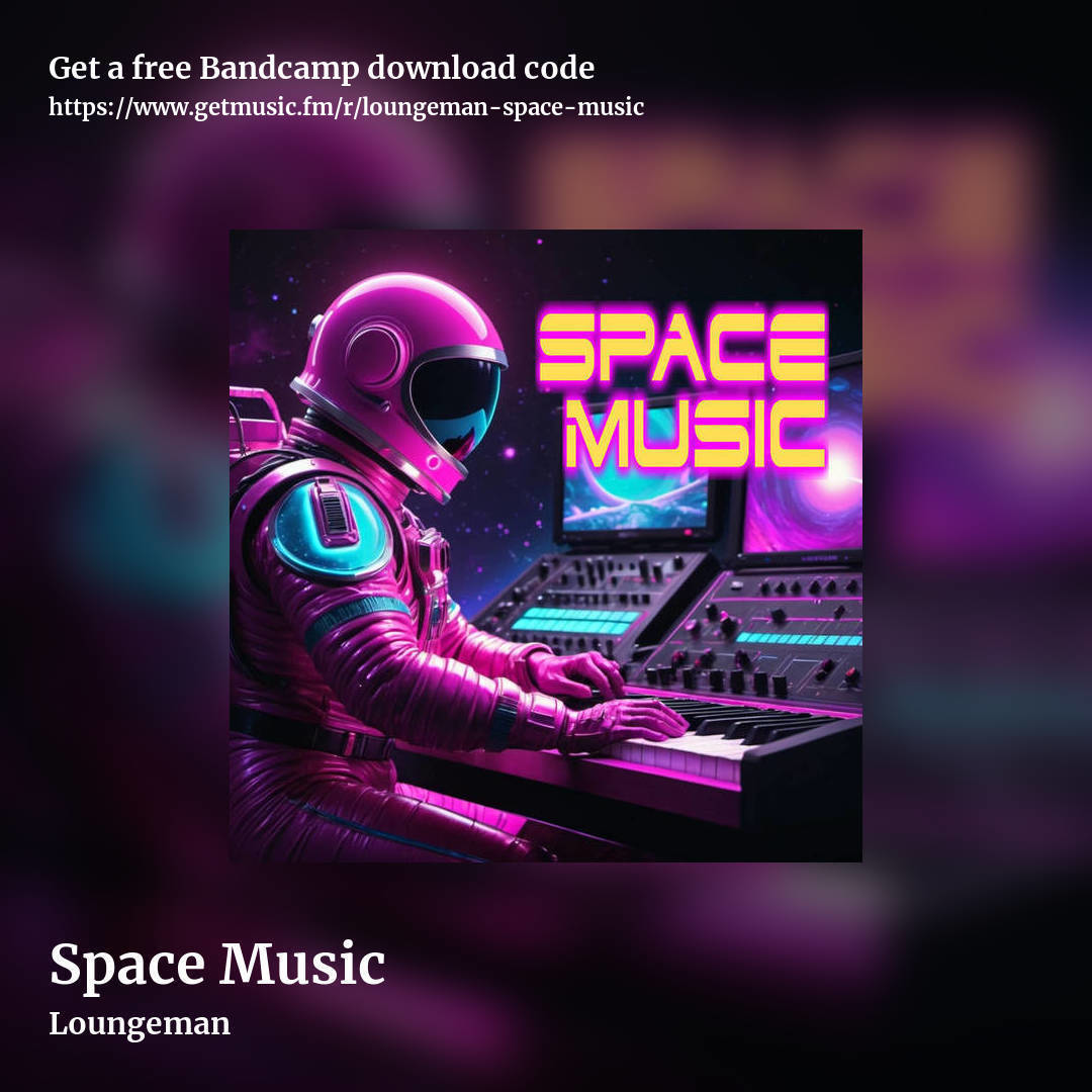 Space Music by Loungeman, square promo share image