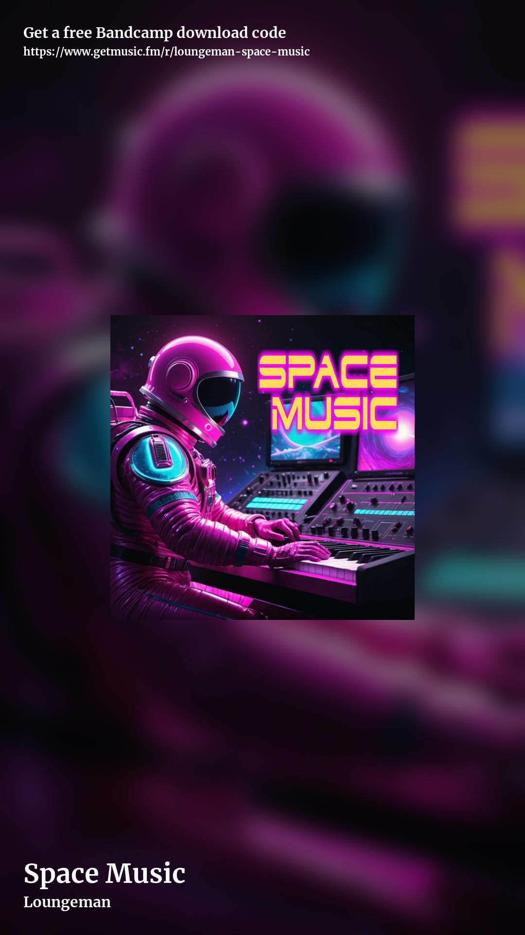 Space Music by Loungeman, story promo share image