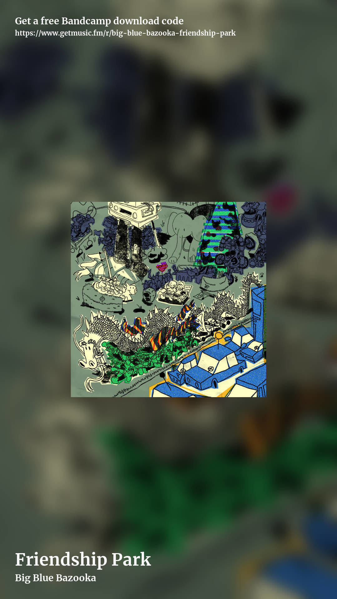 Friendship Park by Big Blue Bazooka, story promo share image