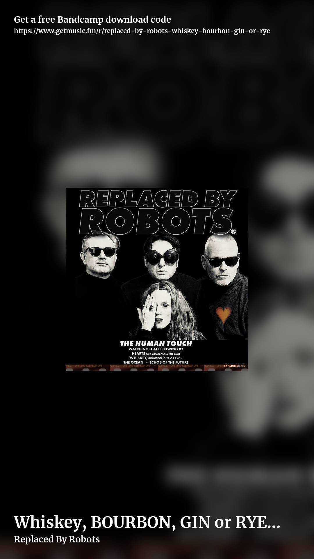 Whiskey, BOURBON, GIN or RYE…  by Replaced By Robots, story promo share image