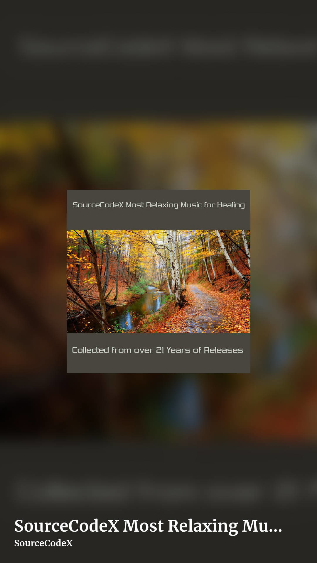 SourceCodeX Most Relaxing Music for Healing by SourceCodeX, story clean share image