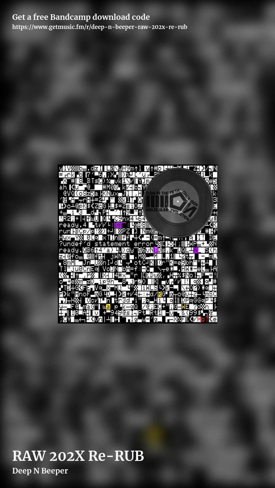 RAW 202X Re-RUB by Deep N Beeper, story promo share image