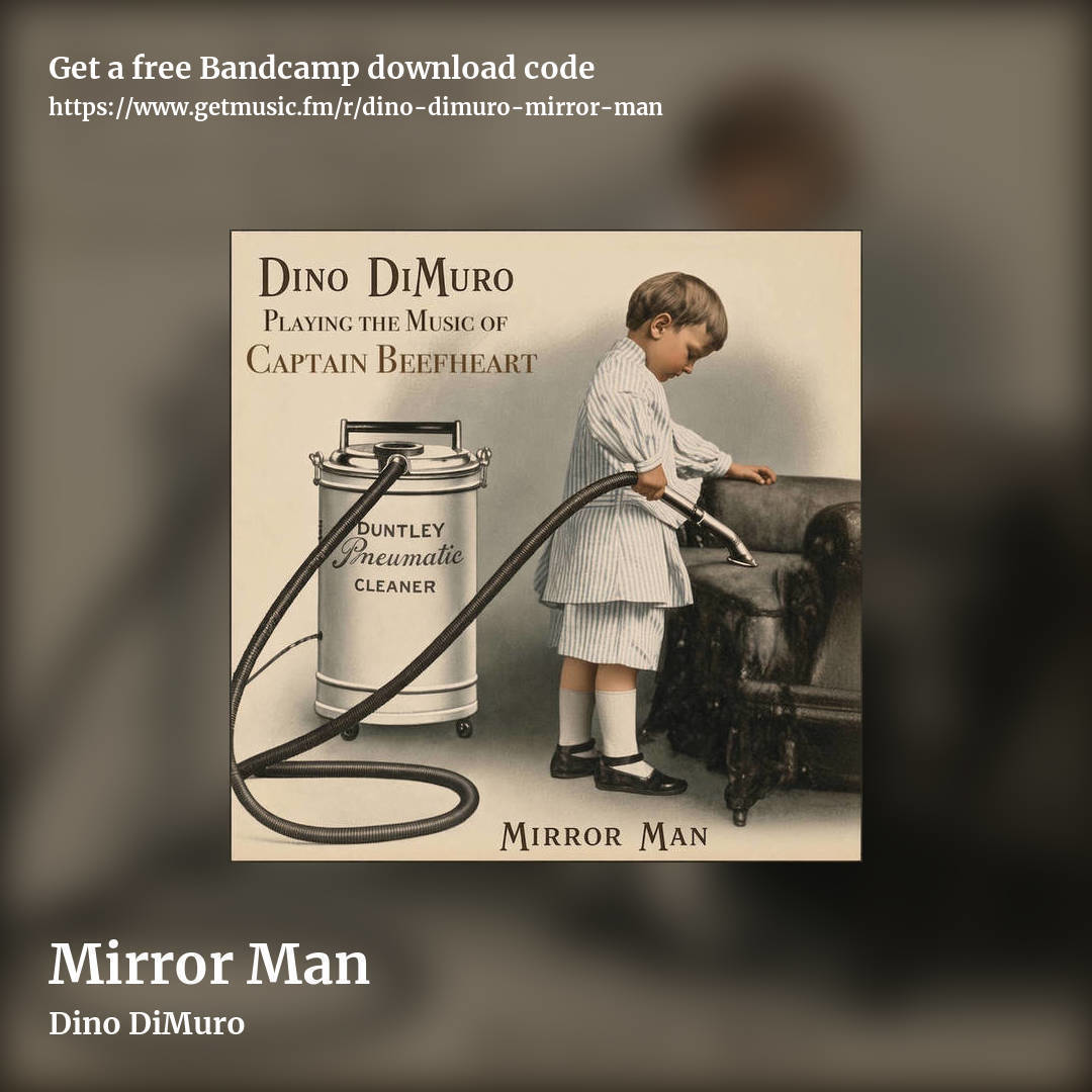 Mirror Man by Dino DiMuro, square promo share image