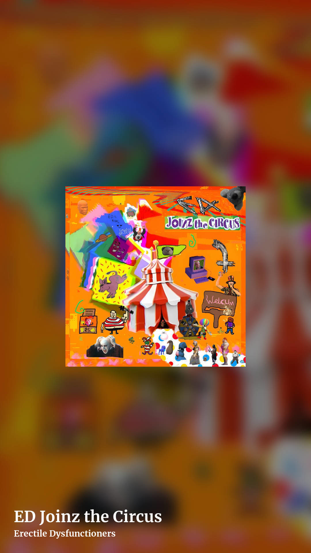 ED Joinz the Circus by Erectile Dysfunctioners, story clean share image