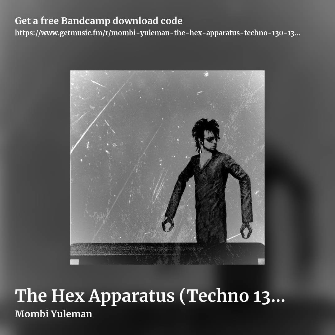 The Hex Apparatus (Techno 130-135bpm) by Mombi Yuleman, square promo share image