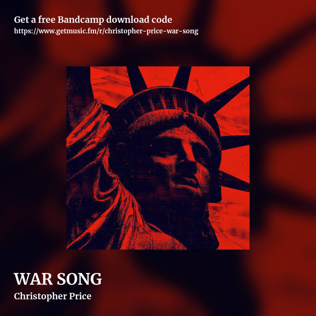 WAR SONG by Christopher Price, square promo share image