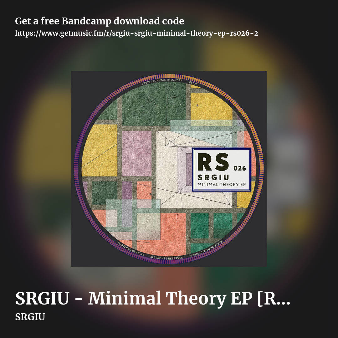 SRGIU - Minimal Theory EP [RS026] by SRGIU , square promo share image