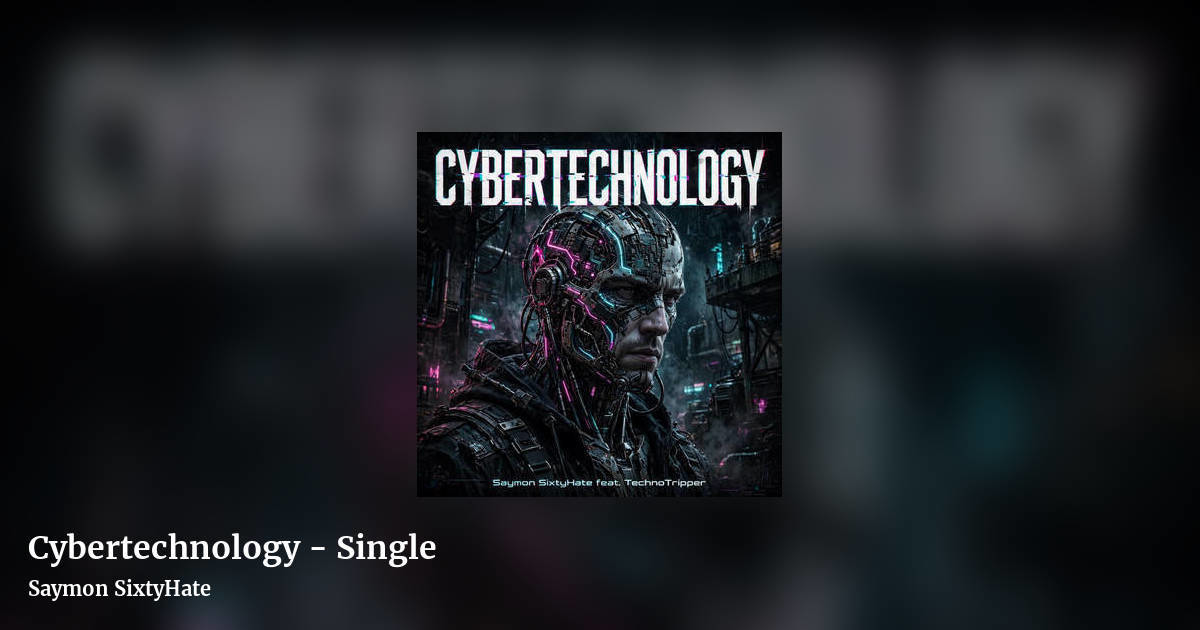 Cybertechnology - Single by Saymon SixtyHate, landscape clean share image