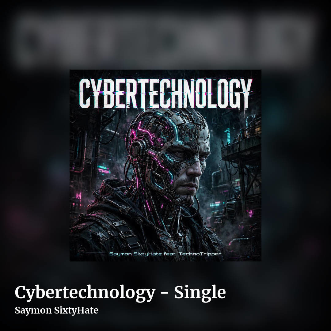 Cybertechnology - Single by Saymon SixtyHate, square clean share image
