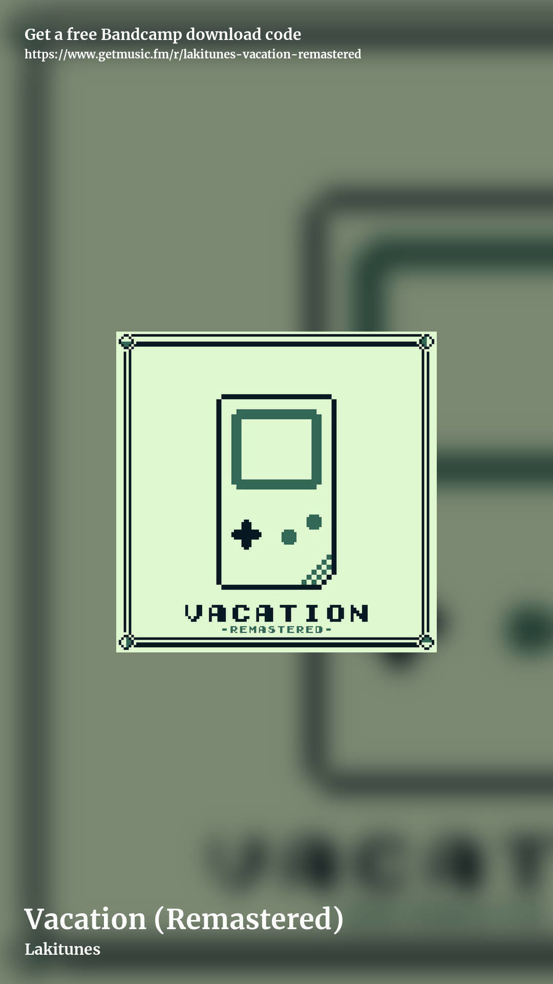 Vacation (Remastered) by Lakitunes, story promo share image