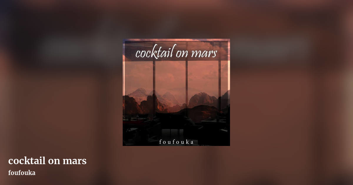 cocktail on mars by foufouka, landscape clean share image