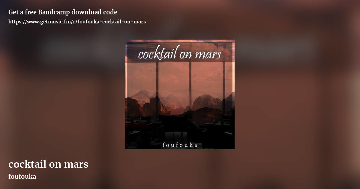 cocktail on mars by foufouka, landscape promo share image