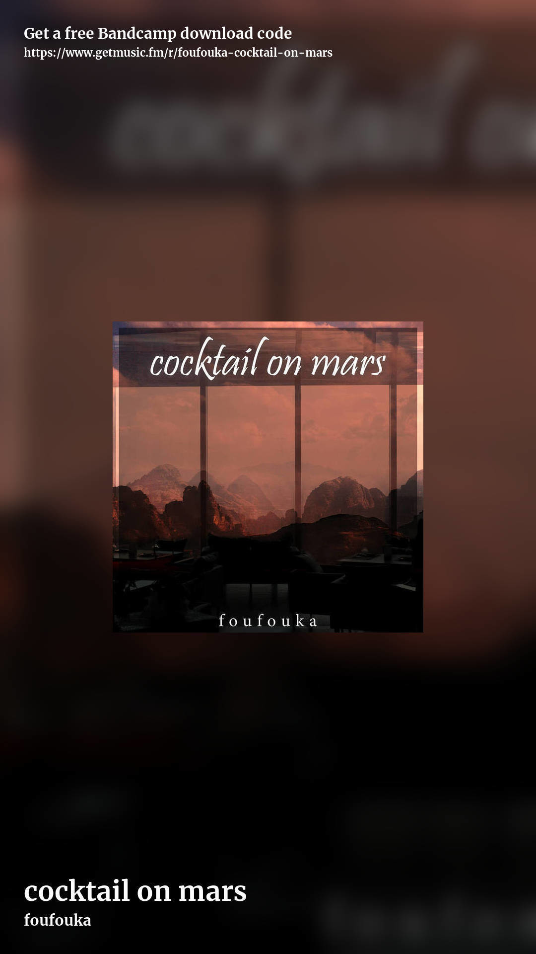 cocktail on mars by foufouka, story promo share image