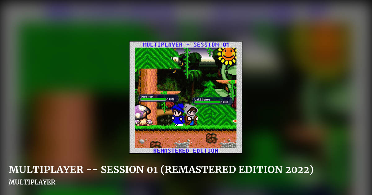 MULTIPLAYER -- SESSION 01 (REMASTERED EDITION 2022) by MULTIPLAYER, landscape clean share image
