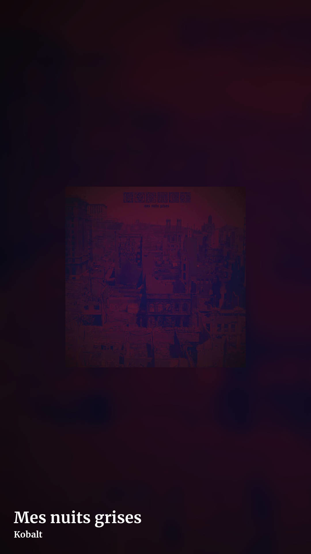 Mes nuits grises by Kobalt, story clean share image