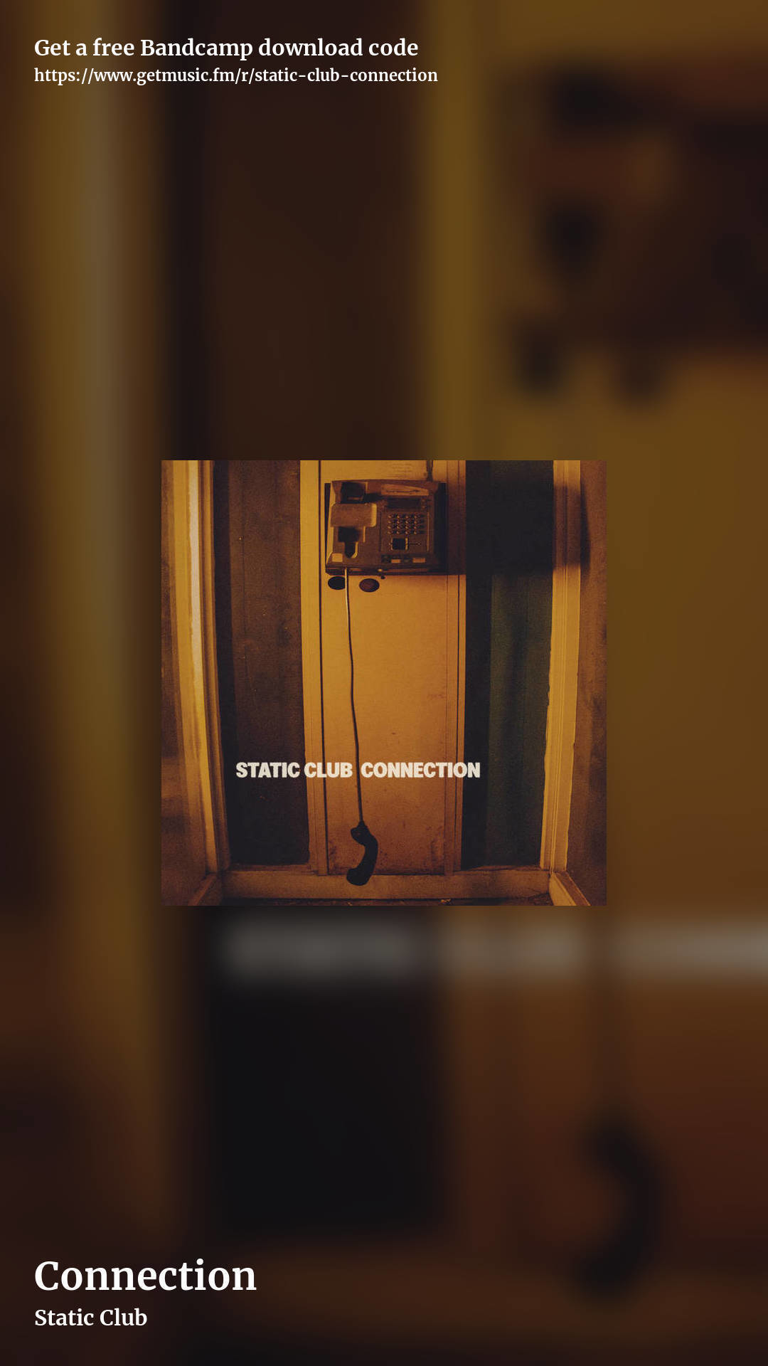 Connection by Static Club, story promo share image