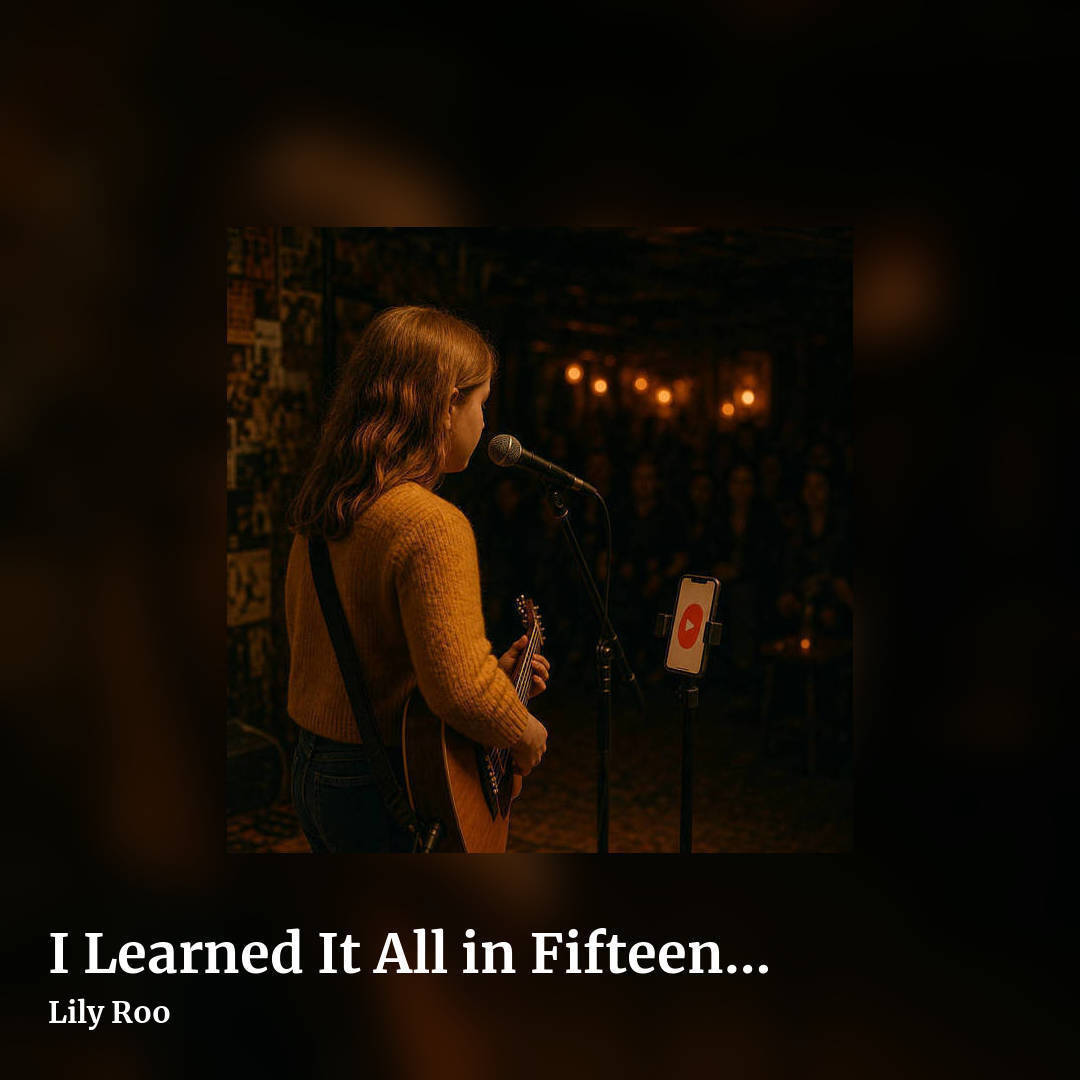 I Learned It All in Fifteen Seconds by Lily Roo, square clean share image