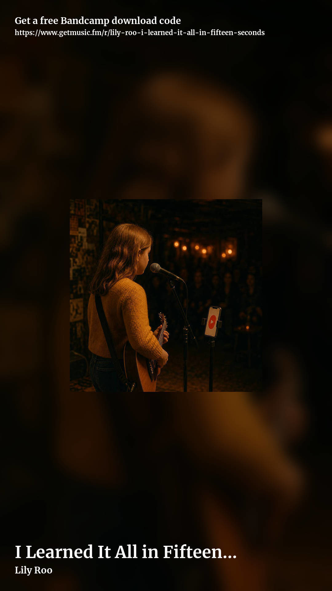 I Learned It All in Fifteen Seconds by Lily Roo, story promo share image