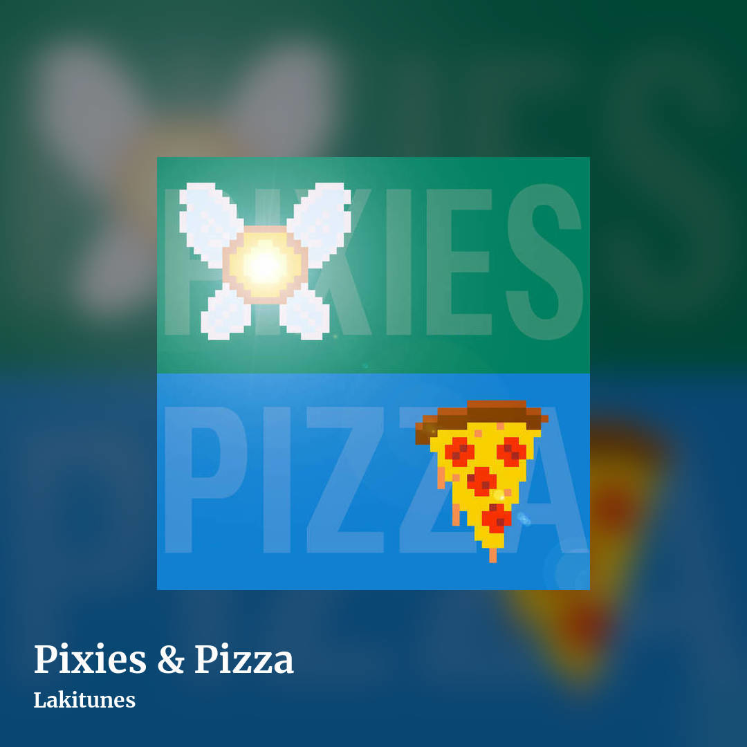 Pixies & Pizza by Lakitunes, square clean share image