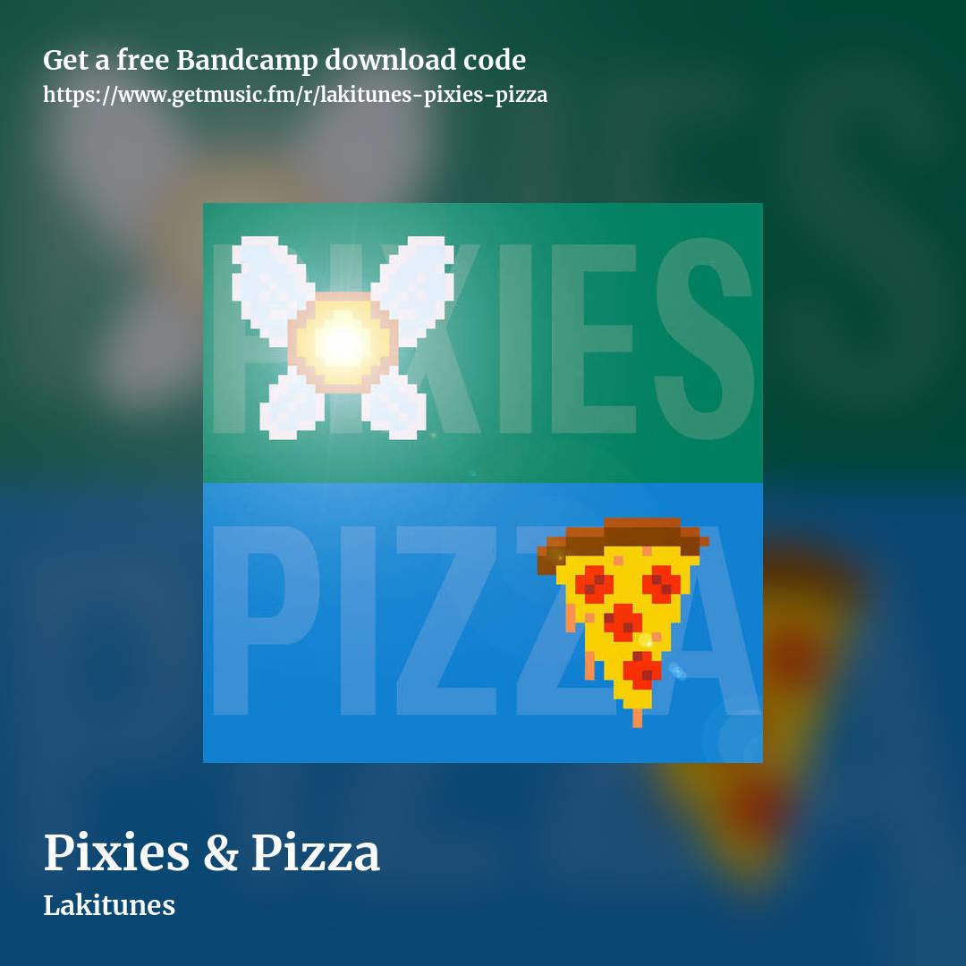 Pixies & Pizza by Lakitunes, square promo share image