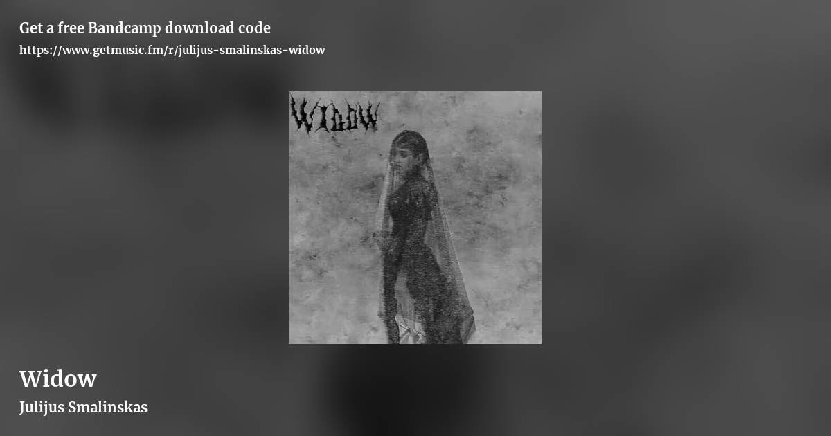 Widow by Julijus Smalinskas, landscape promo share image
