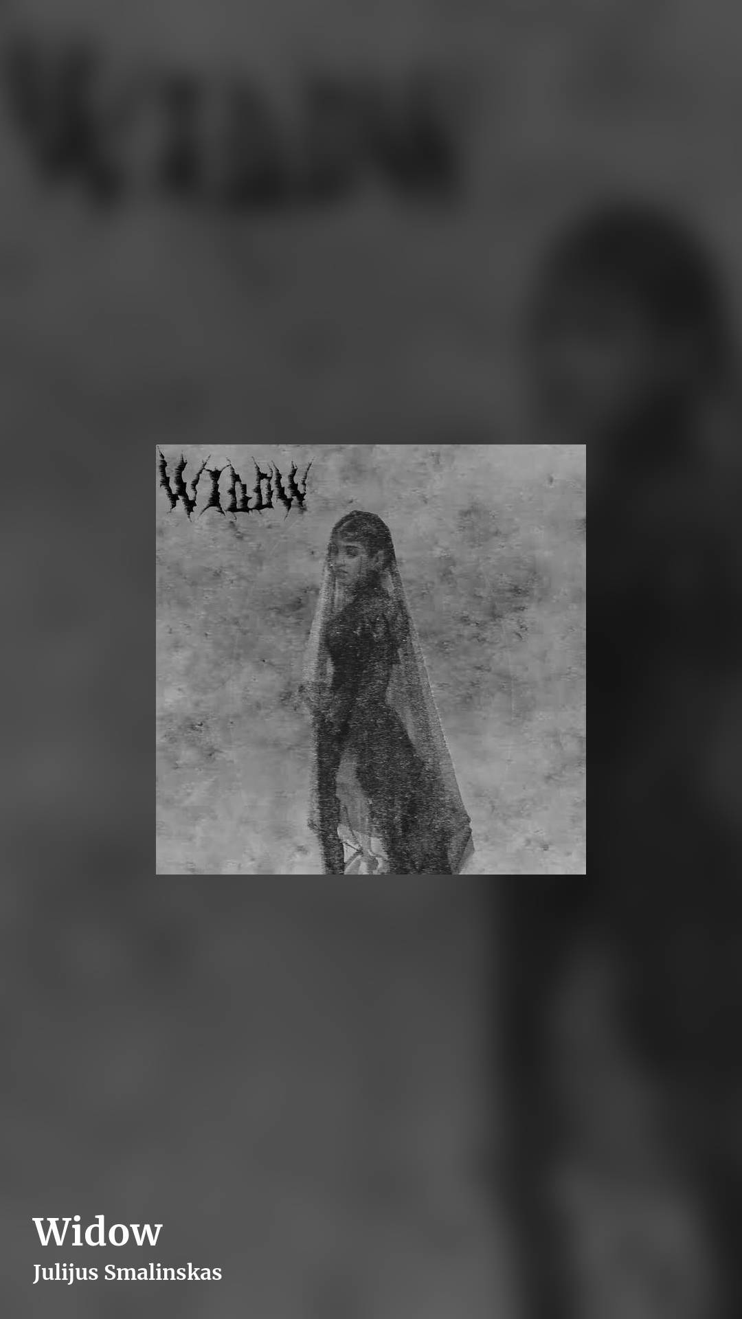 Widow by Julijus Smalinskas, story clean share image