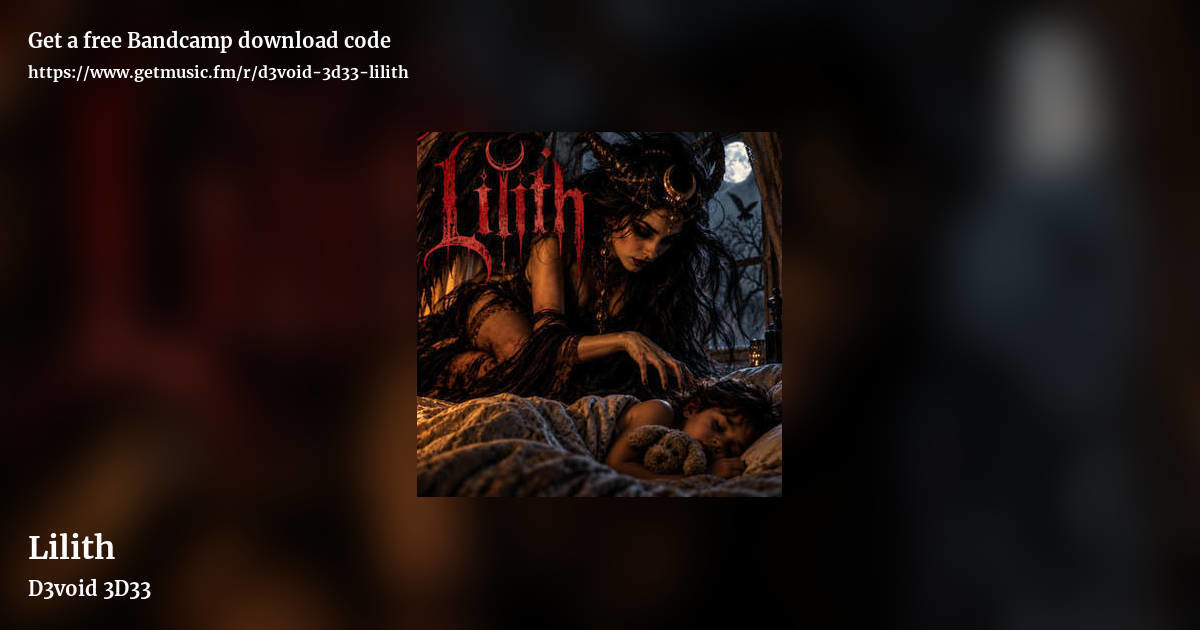 Lilith by D3void 3D33, landscape promo share image