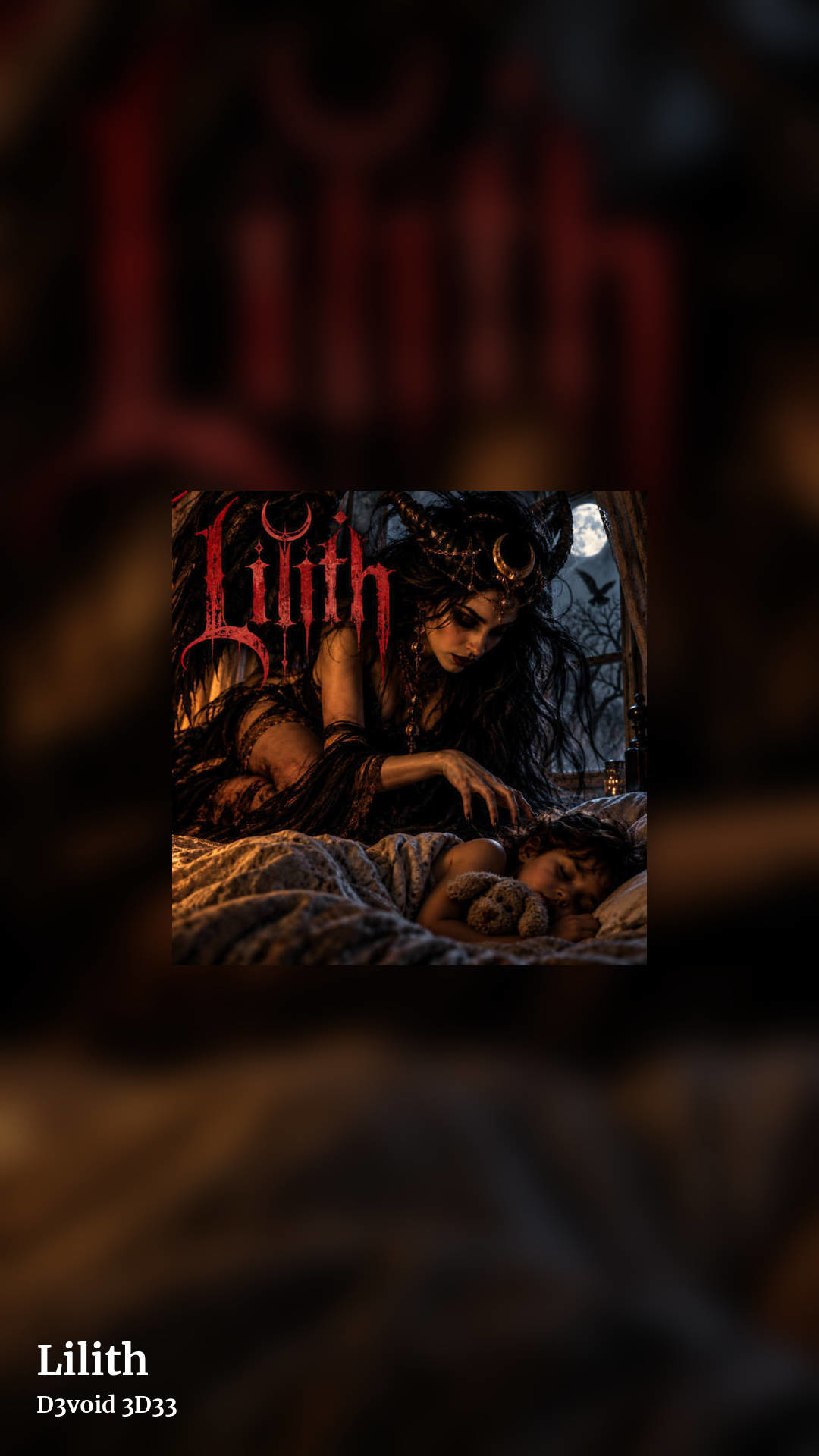 Lilith by D3void 3D33, story clean share image
