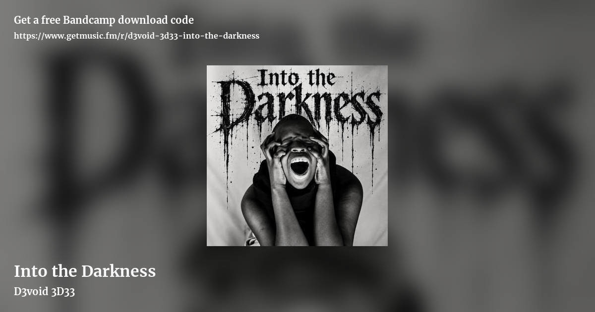 Into the Darkness by D3void 3D33, landscape promo share image