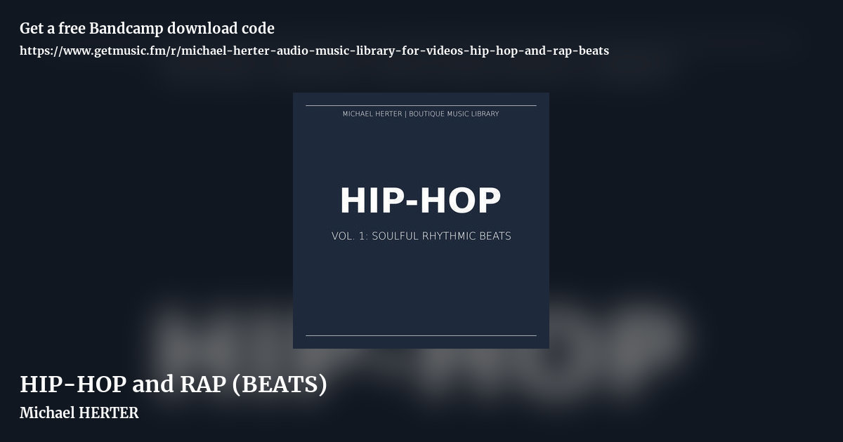 HIP​-​HOP and RAP (BEATS) by Michael HERTER, landscape promo share image