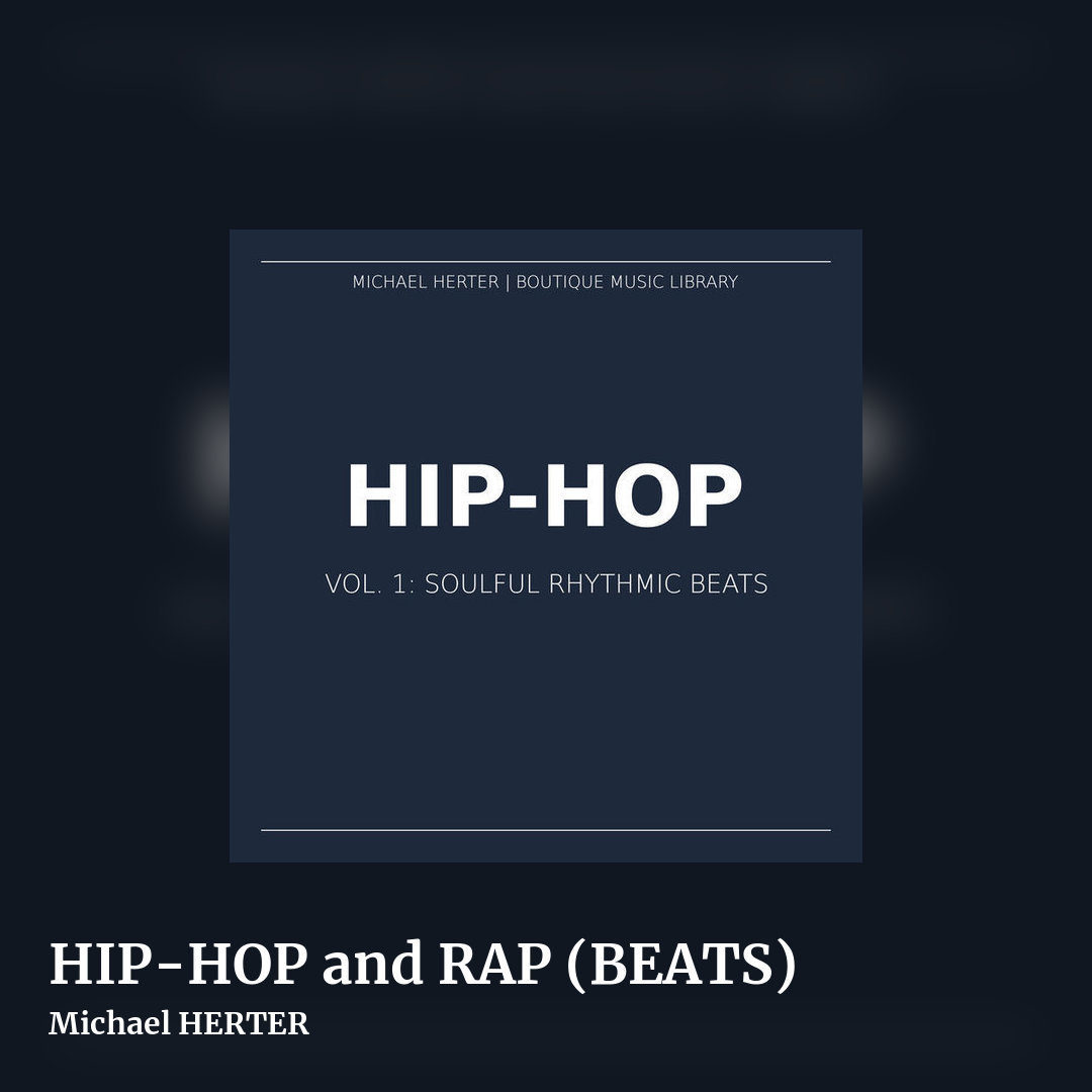 HIP​-​HOP and RAP (BEATS) by Michael HERTER, square clean share image