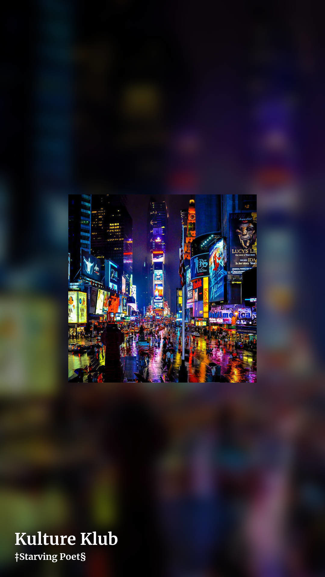 Kulture Klub by ‡Starving Poet§, story clean share image