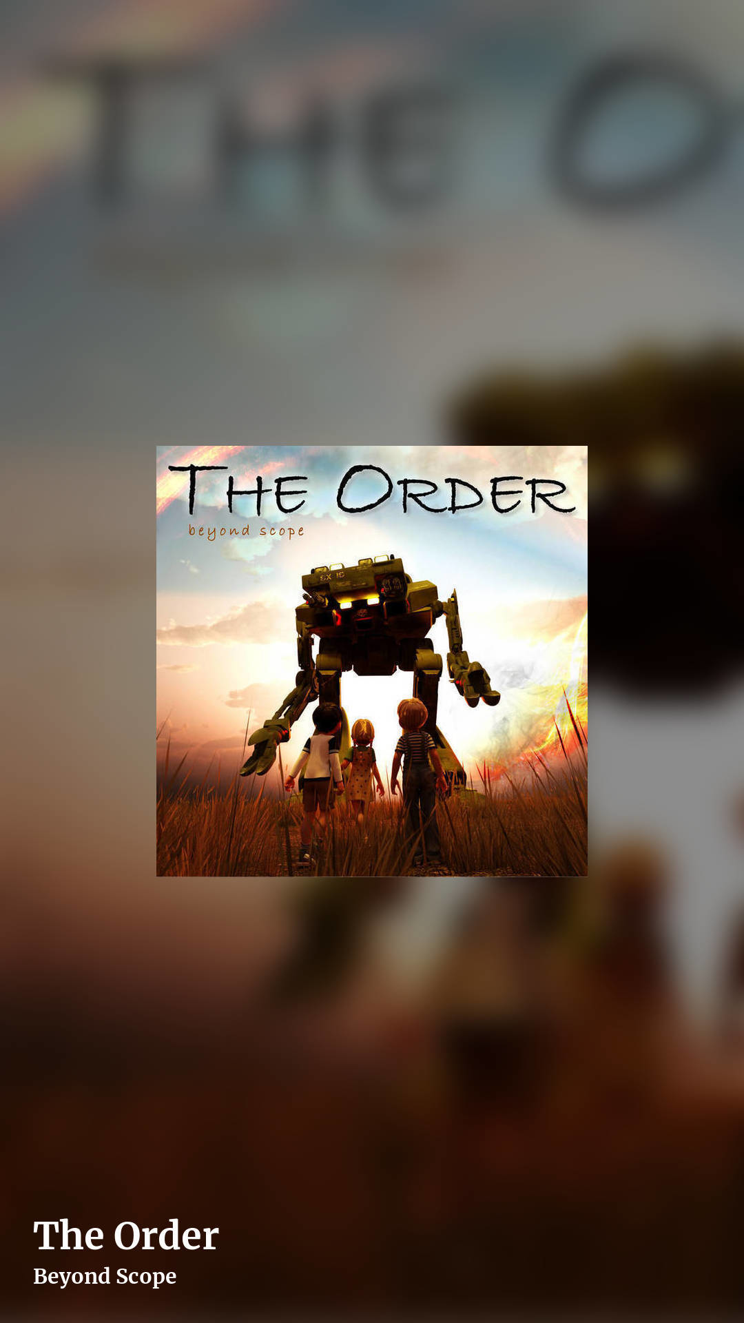 The Order by Beyond Scope, story clean share image