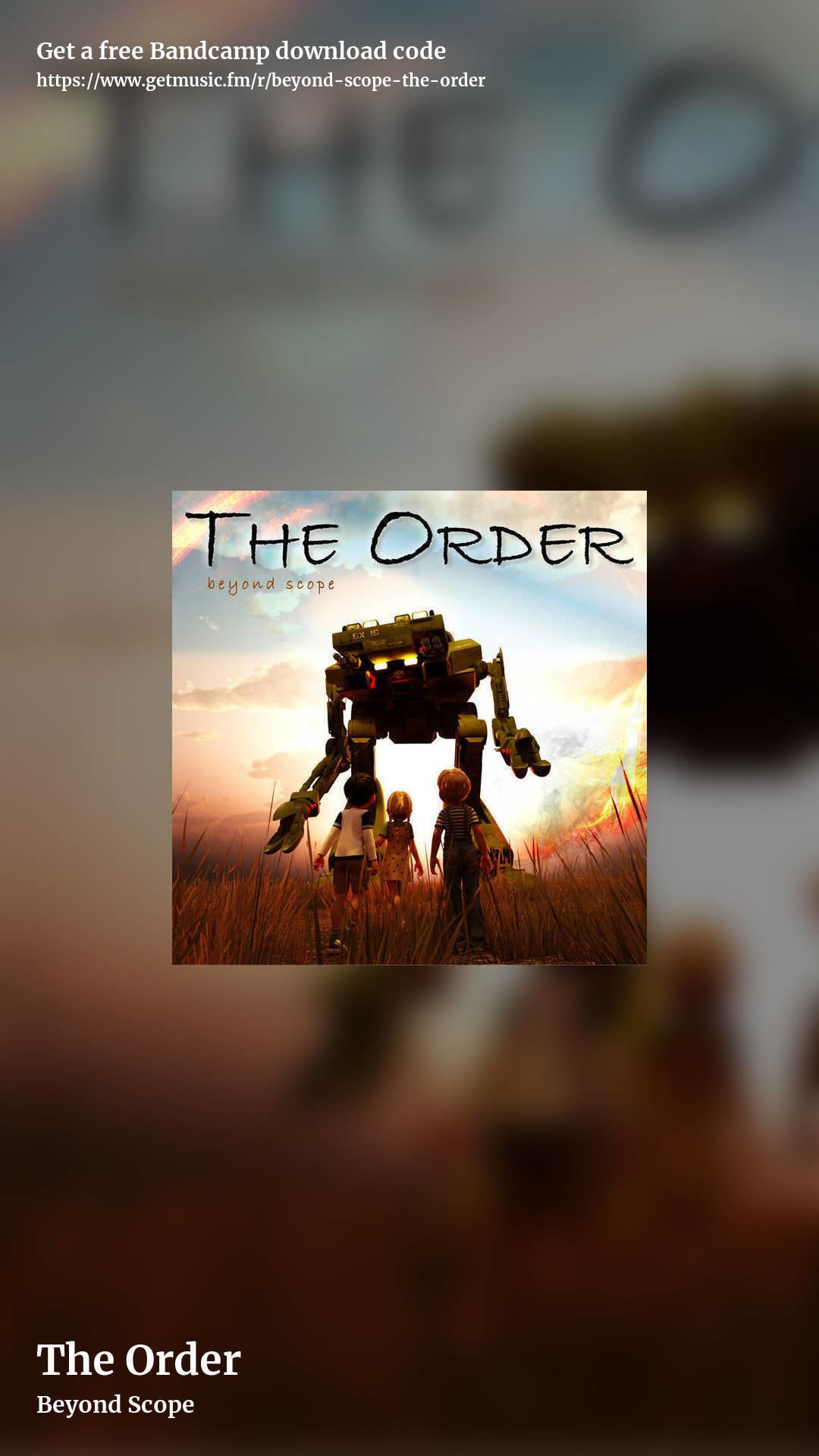 The Order by Beyond Scope, story promo share image