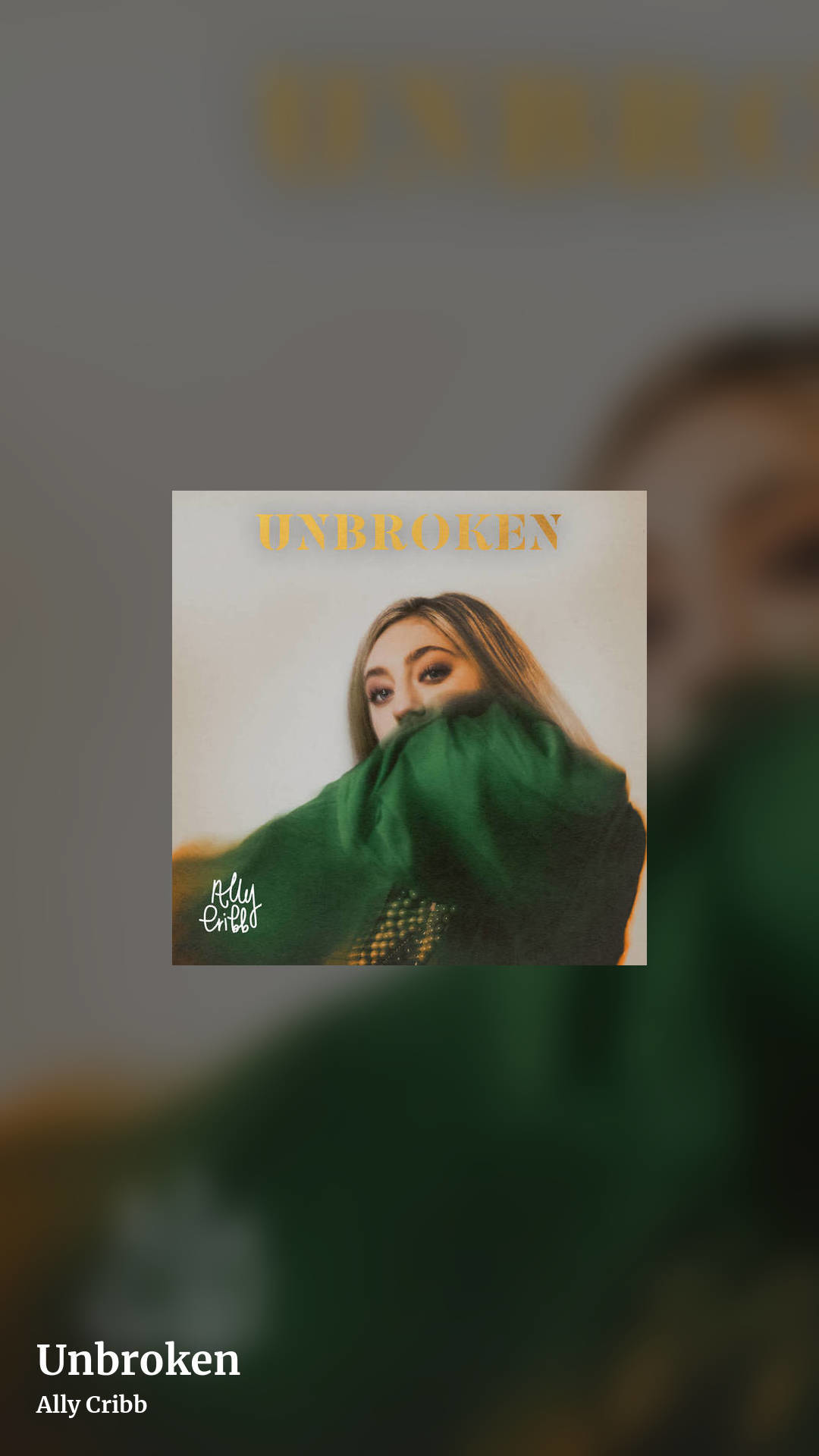 Unbroken by Ally Cribb , story clean share image