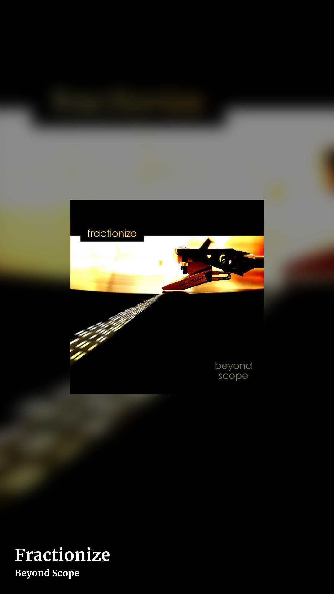 Fractionize by Beyond Scope, story clean share image
