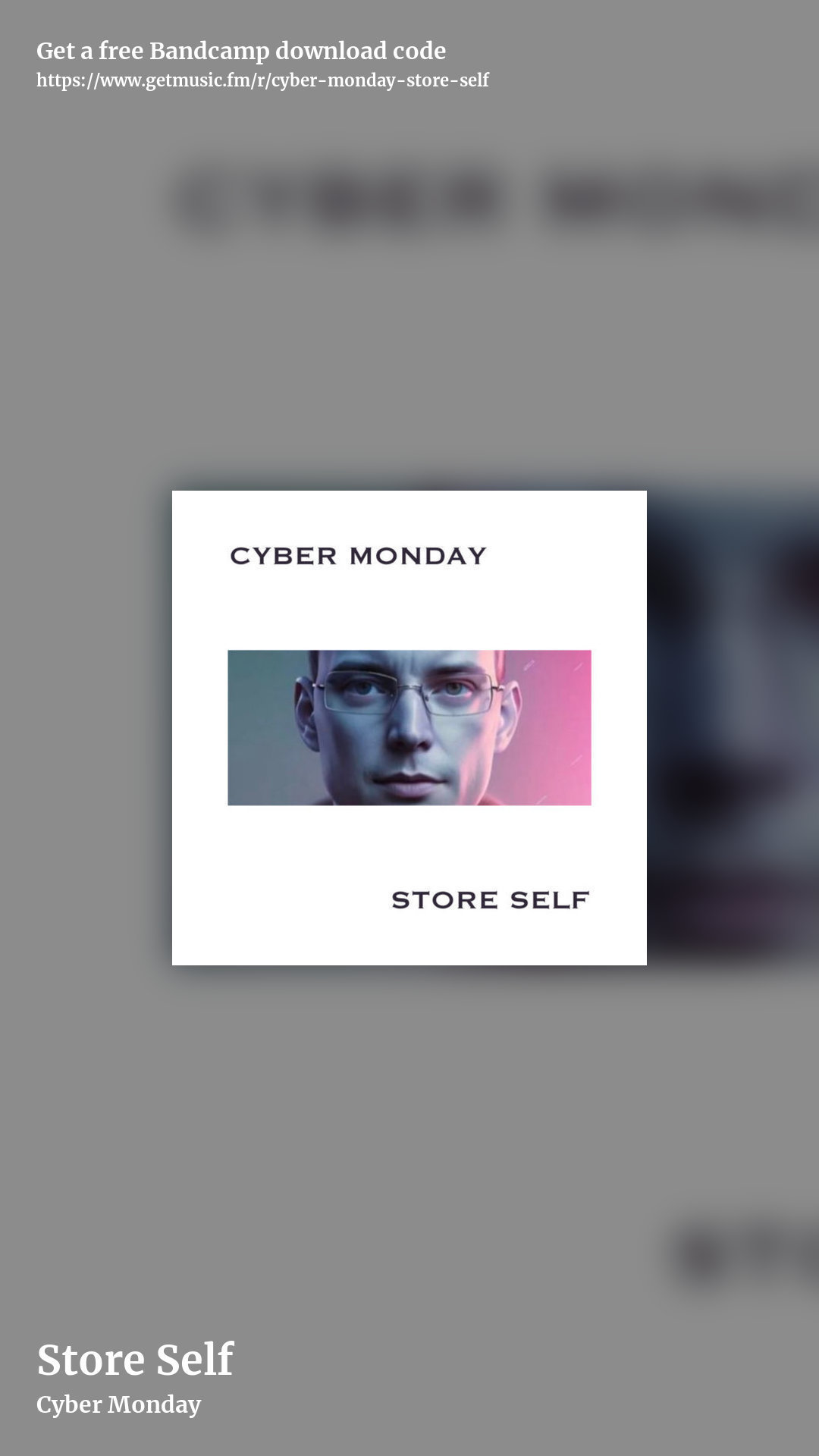 Store Self by Cyber Monday, story promo share image