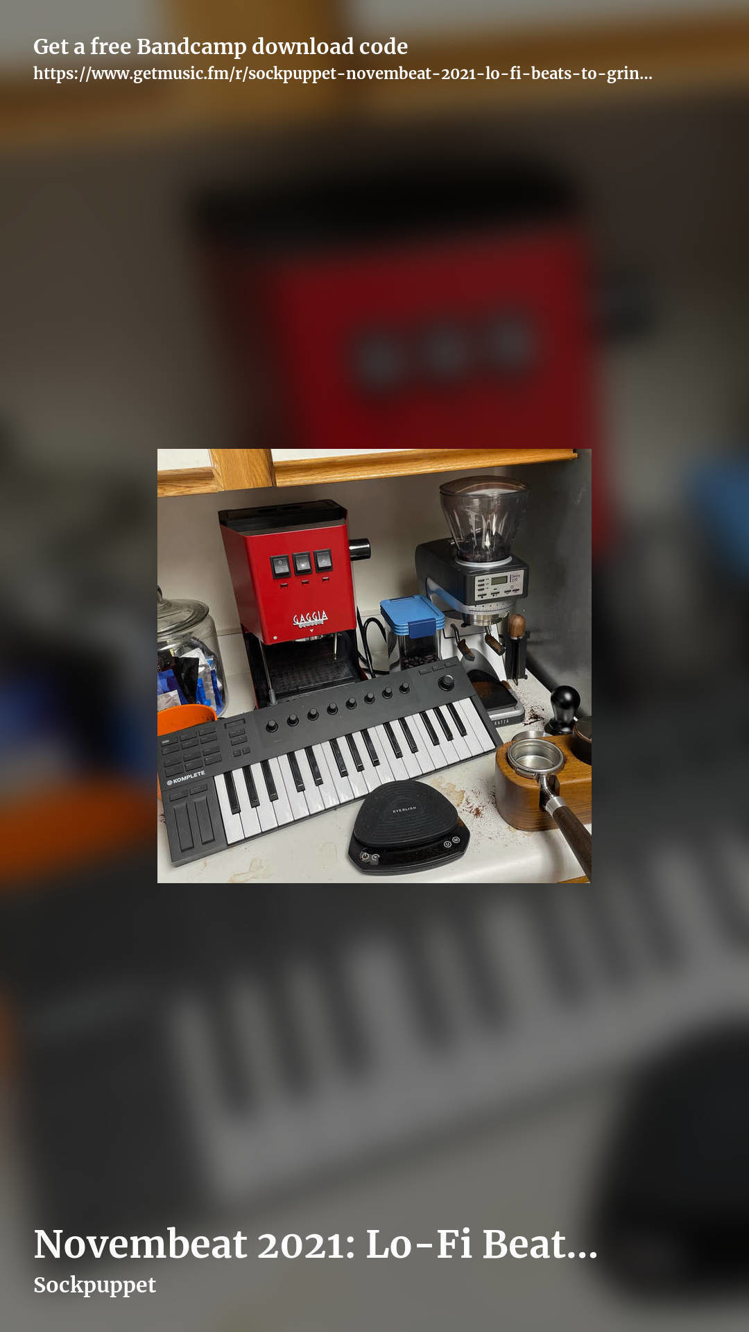 Novembeat 2021: Lo​-​Fi Beats to Grind Coffee To by Sockpuppet, story promo share image