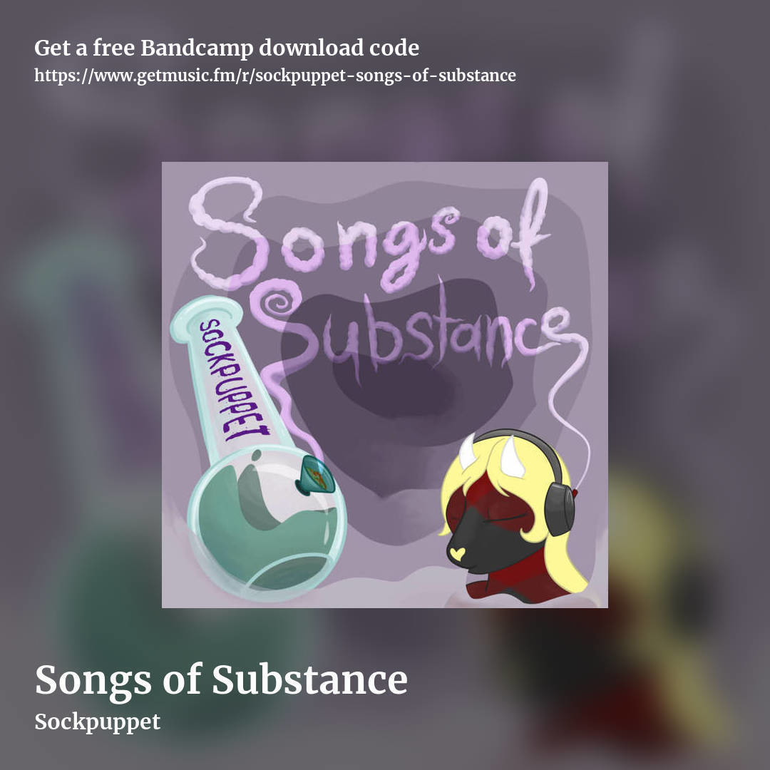 Songs of Substance by Sockpuppet, square promo share image