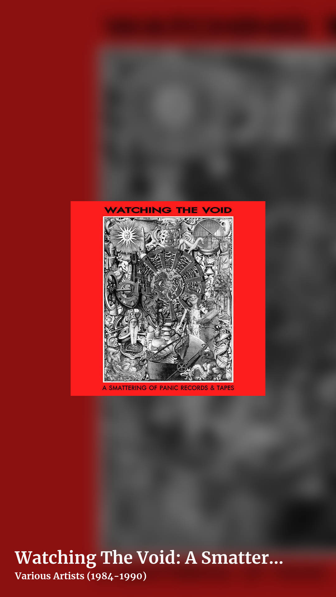 Watching The Void: A Smattering of Panic Records & Tapes by Various Artists (1984-1990), story clean share image