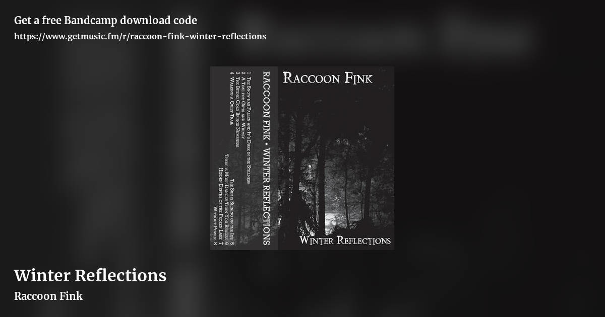 Winter Reflections by Raccoon Fink, landscape promo share image