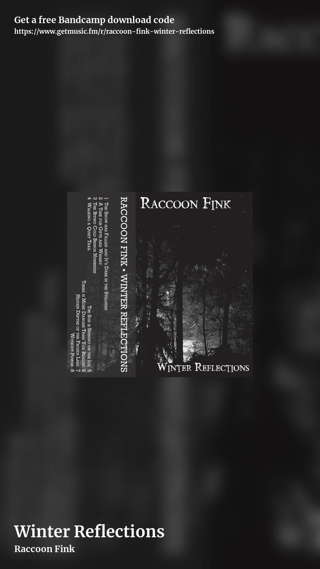 Winter Reflections by Raccoon Fink, story promo share image