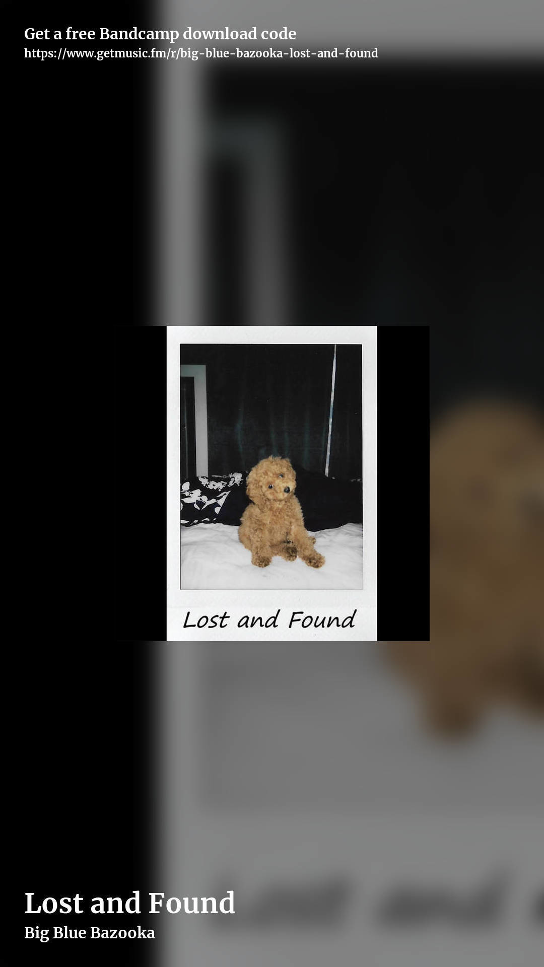 Lost and Found by Big Blue Bazooka, story promo share image