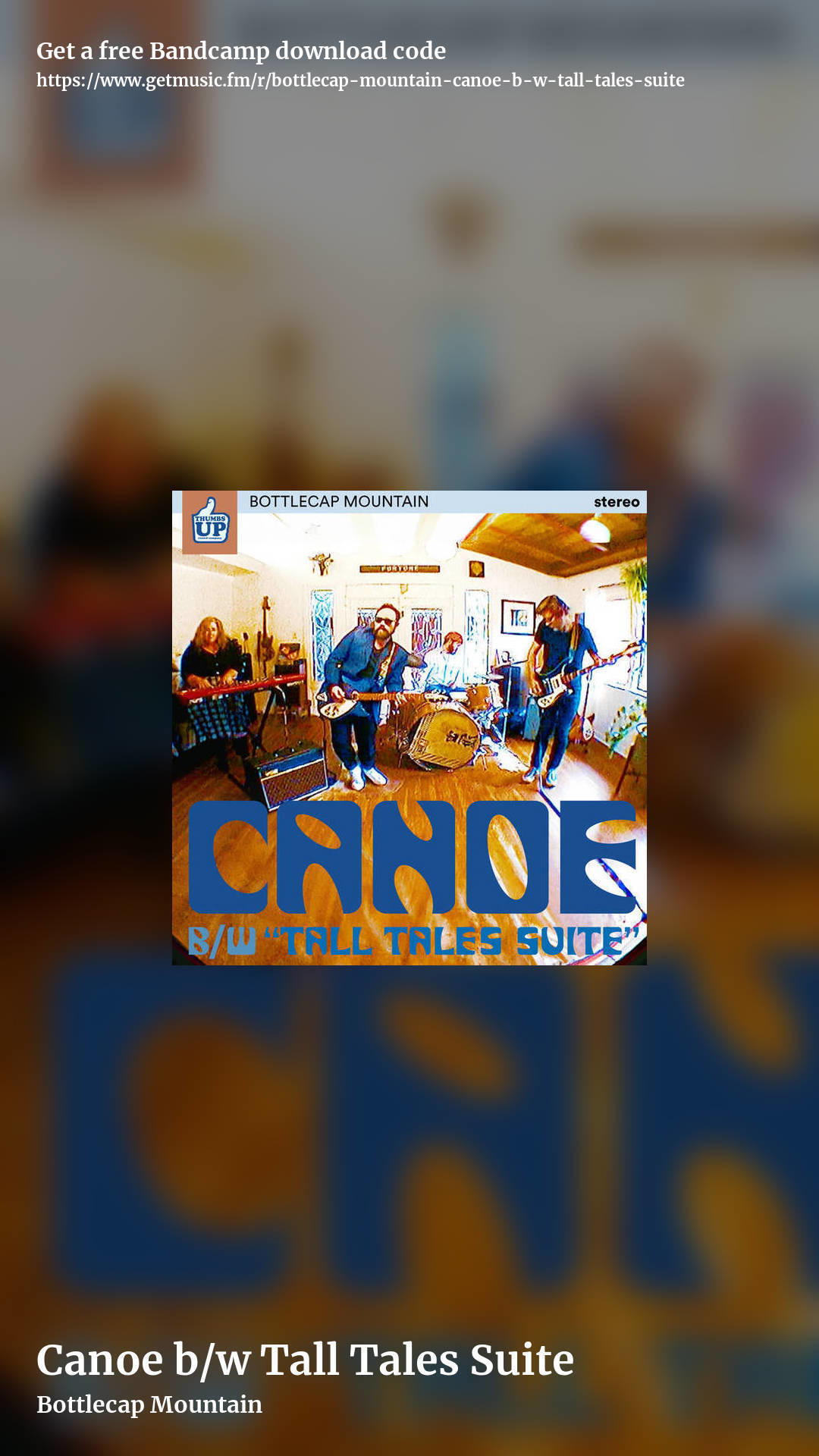 Canoe b​/​w Tall Tales Suite by Bottlecap Mountain, story promo share image