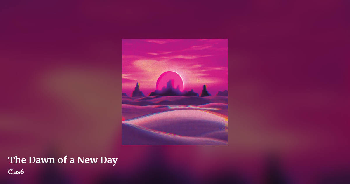 The Dawn of a New Day by Clas6, landscape clean share image