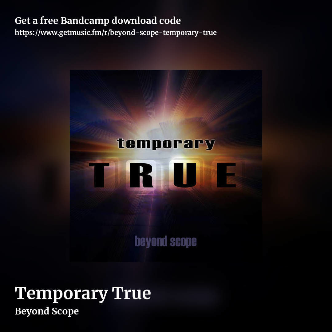 Temporary True by Beyond Scope, square promo share image