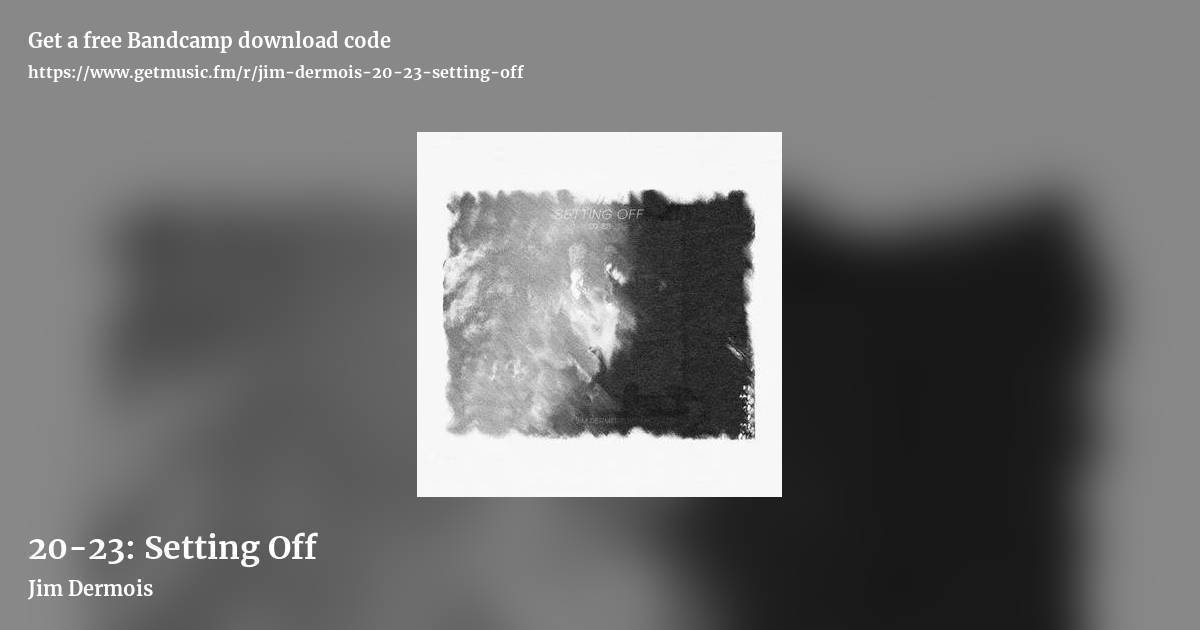 20​-​23: Setting Off by Jim Dermois, landscape promo share image