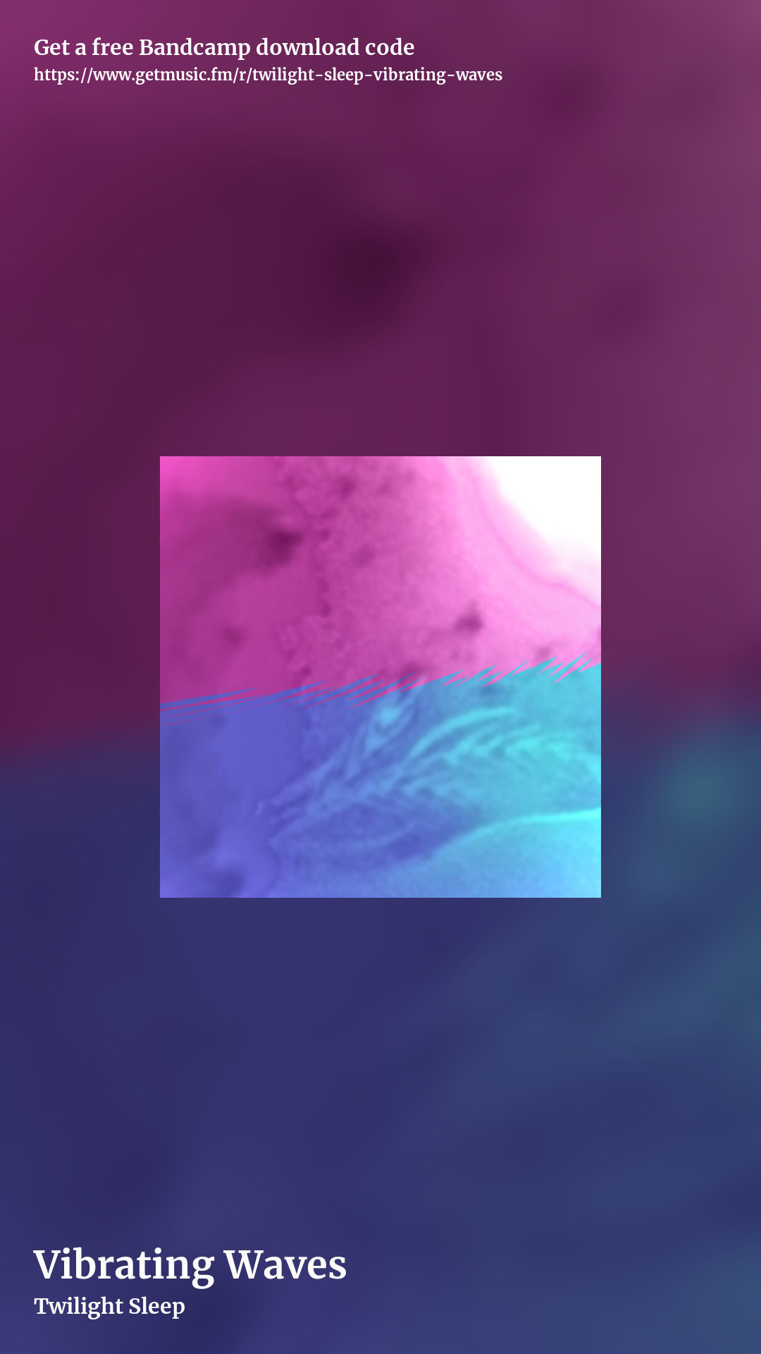 Vibrating Waves by Twilight Sleep, story promo share image