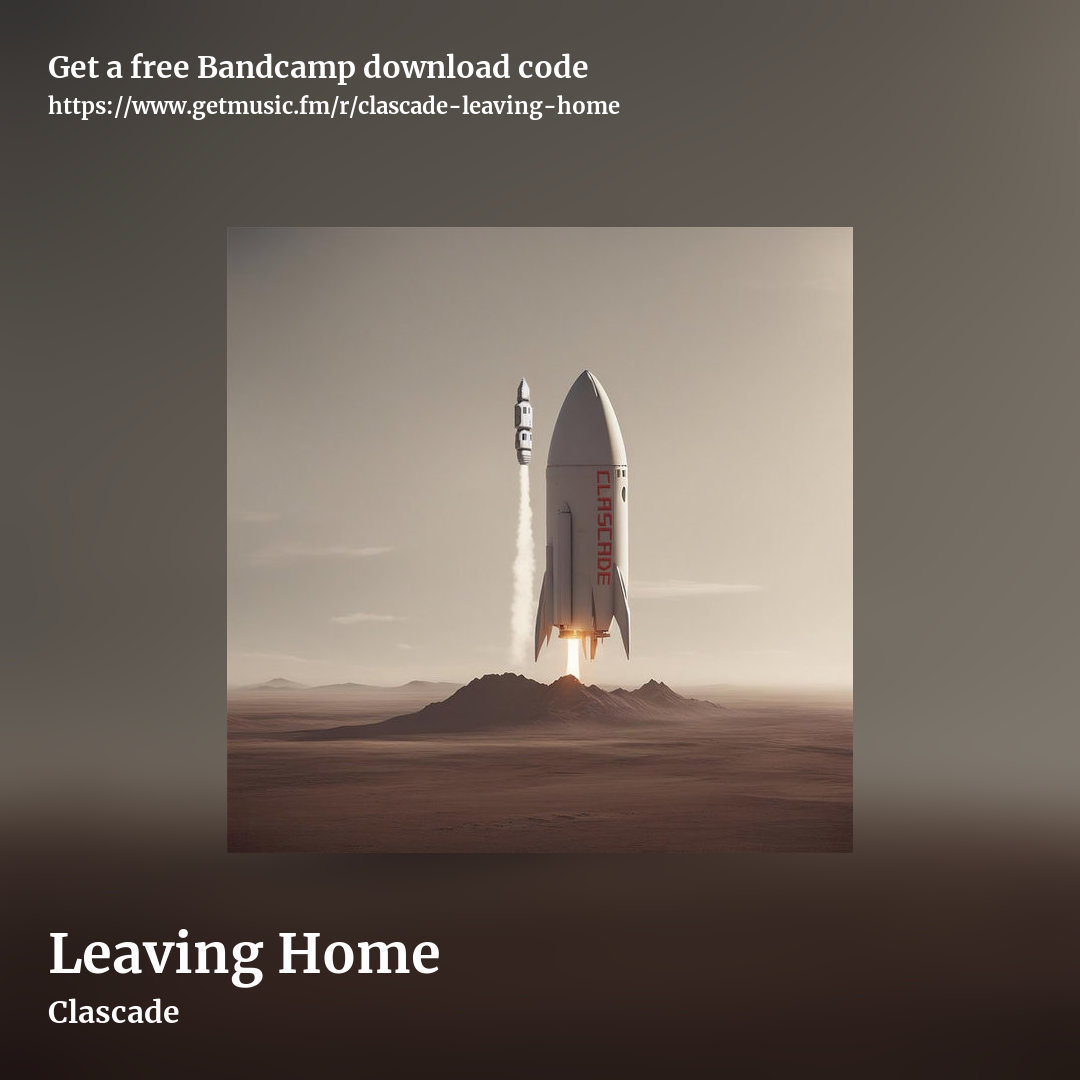 Leaving Home by Clascade, square promo share image